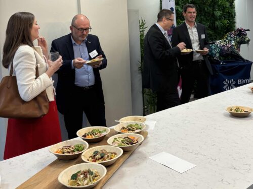 Diners at the event