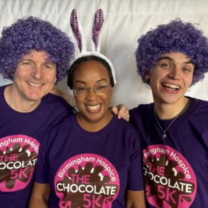 Chocolate 5K purple t-shirt