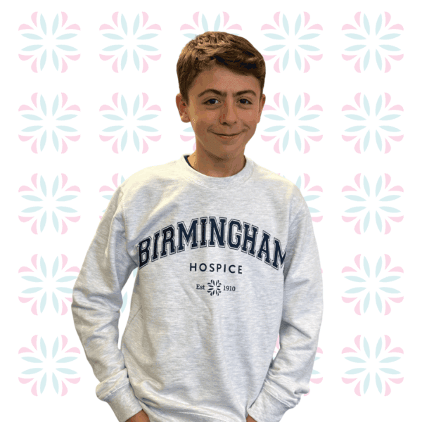 Varsity style crew neck sweatshirt - Image 3