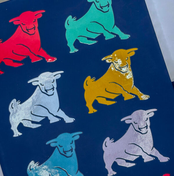Bulls in the City A5 notepad - Image 3