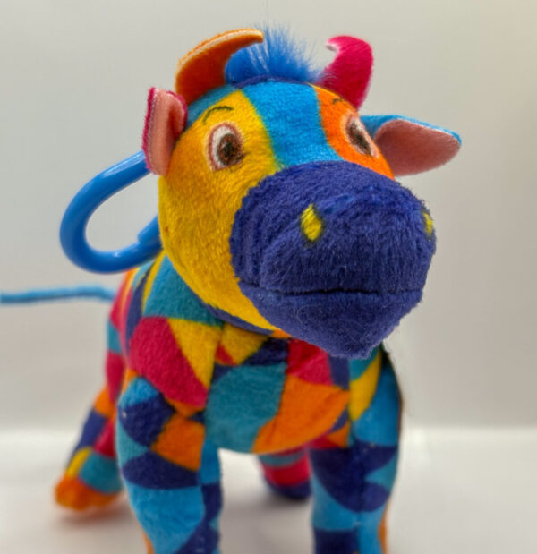 Bulls in the City plushie keyring
