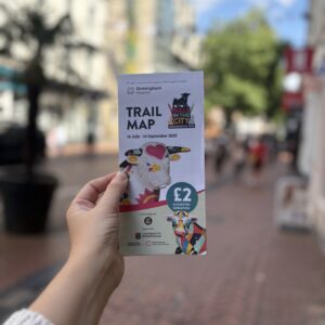 Bulls in the City trail map