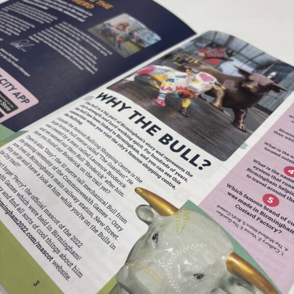 Bulls in the City sticker book - Image 3