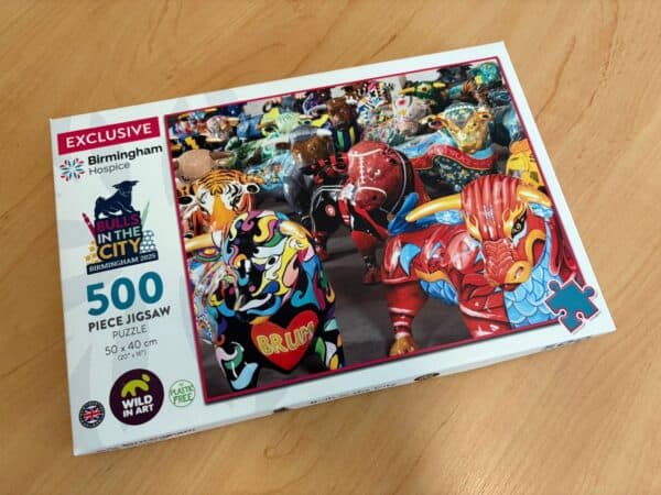 Bulls in the City Jigsaw - Image 3