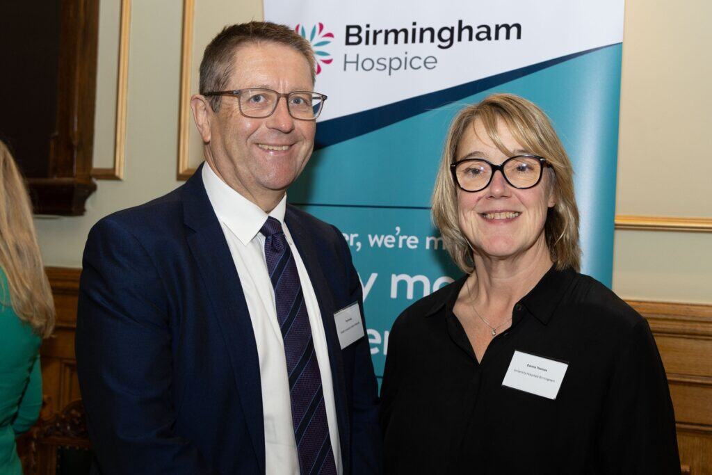 Tim Jones, Chief Officer, Health Innovation West Midlands; Davina Thomas, Deputy Chief Nurse, University Hospitals Birmingham