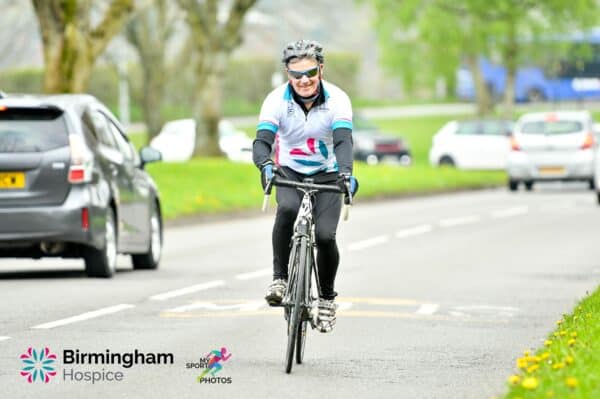 Birmingham Hospice cycle jersey - white - Image 3
