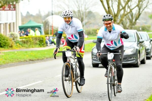 Birmingham Hospice cycle jersey - white - Image 2