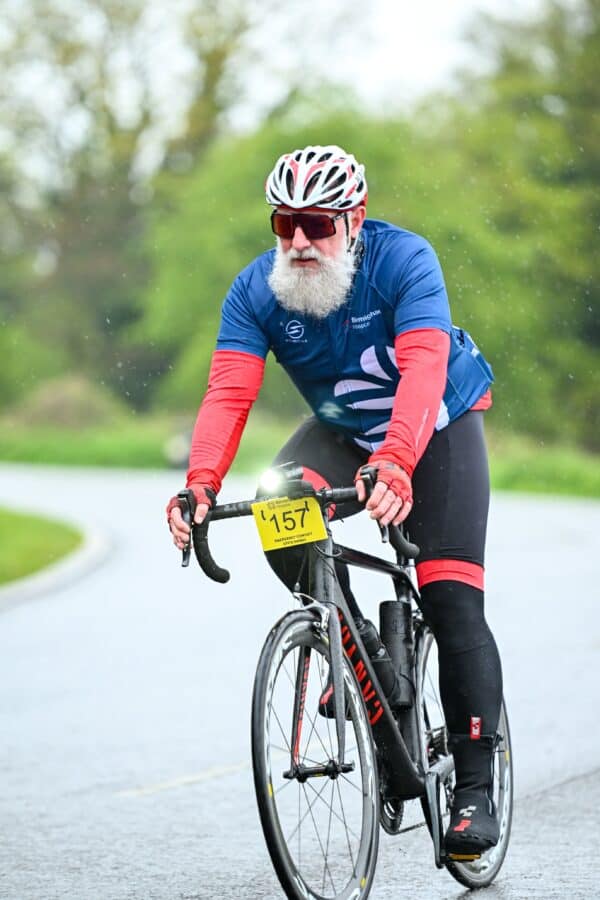 Birmingham Hospice cycle jersey - blue - Image 2