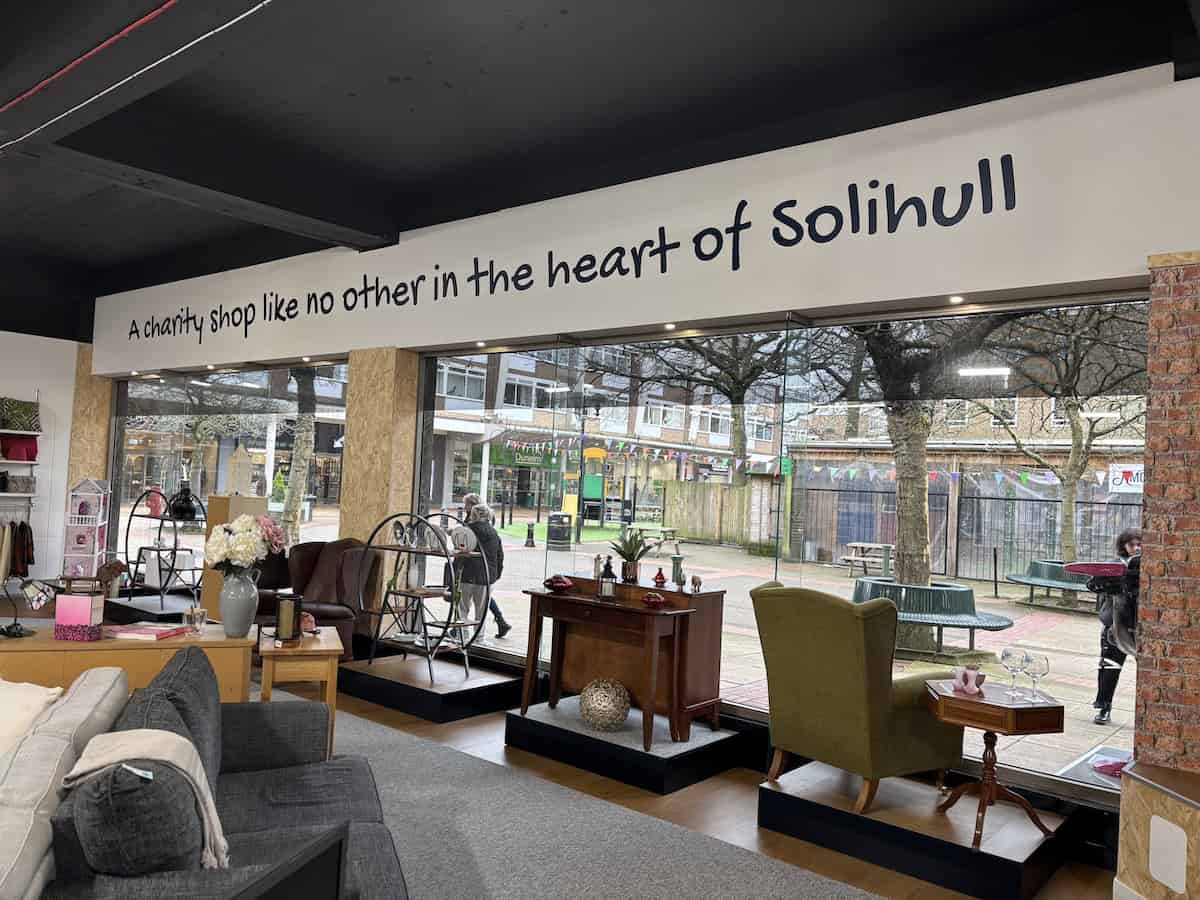 Charity Shops In Solihull Town Centre