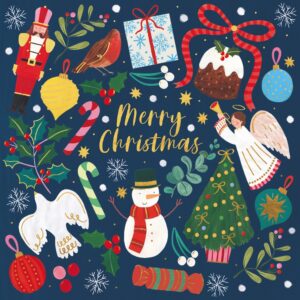 Festive Icons(XQ8480) - Pack of 10